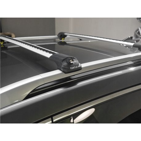 Roof rack for Mercedes-Benz GLE W167 from 2019 silver bars