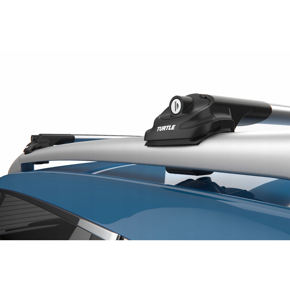 Roof rack for Nissan Qashqai J10 2007-2014 silver bars | Chromemaster