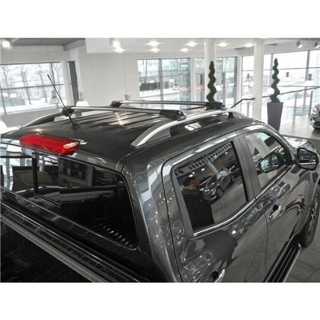 Bagażnik dachowy do Opel Antara 2006-2015 czarne belki