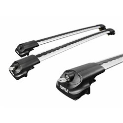 Bagażnik dachowy Subaru Tribeca WX 2008-2014 srebrne belki