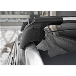 Bagażnik dachowy do Audi A6 Avant Kombi C6 2004-2011 srebrny