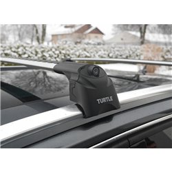 Roof rack for SEAT Ateca 5FP from 2016 silver bars
