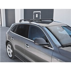 Bagażnik dachowy do Audi A4 Avant Kombi B9 2015 czarne belki