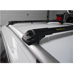 Roof rack for Opel Vivaro A (X83) 2001-2014 black bars
