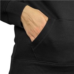 Women's kangaroo sweatshirt black print size XL