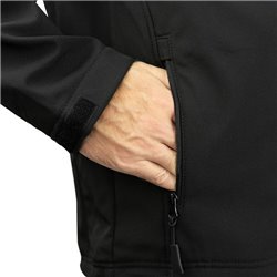 Men's Softshell jacket black size L Model 2024