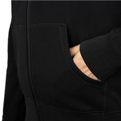 Men's Zip-up Sweatshirt black print (XL) New 2024