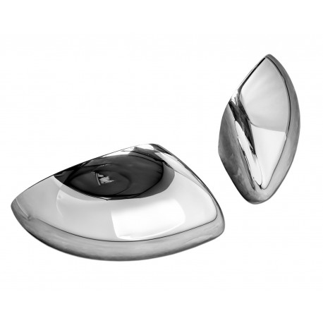 Side mirror covers for MITSUBISHI ASX 2023- ABS CHROME