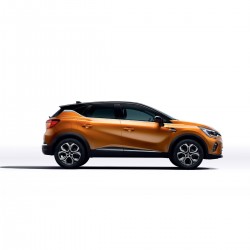 Listwy górne nad szyby boczne do RENAULT CAPTUR 2020- CHROM