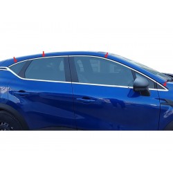 Upper moldings above the side windows for MITSUBISHI ASX II 2023-