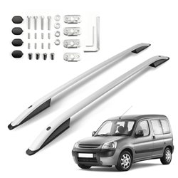 Roof Rails for Peugeot Partner I (M49/M59) 1996-2008 Silver