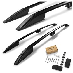 Roof Rails for Citroen Berlingo II (B9) 2008-2018 Black