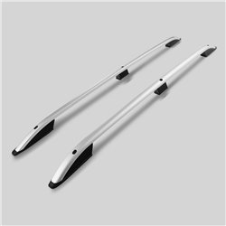 Roof Rails for Citroen Jumpy II VF7 SHORT 2007-2016 Silver