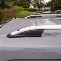 Roof Rails for Peugeot Expert II VF7 SHORT 2007-2016 Silver