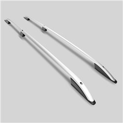 Roof Rails for Citroen Jumpy II VF7 LONG L2 2007-2016 Silver