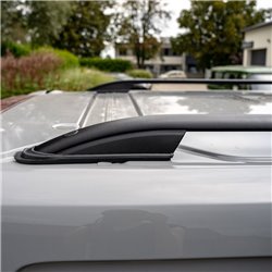 Roof Rails for Peugeot Expert III K0 SHORT 2016- Black