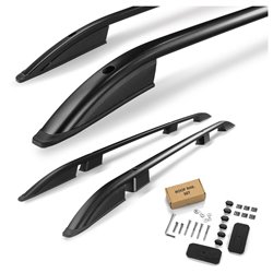 Roof Rails for Peugeot Traveller K0 SHORT 2016- Black