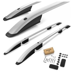 Roof Rails for Toyota Proace II MDZ K0 SHORT 2016- Silver