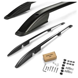 Roof Rails for Peugeot Expert III K0 LONG L3 2016- Black