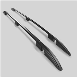 Roof Rails for Peugeot Expert III K0 LONG L3 2016- Black