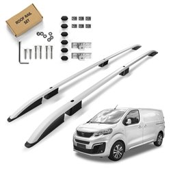 Roof Rails for Peugeot Expert III K0 Standard 2016- Silver