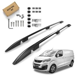 Roof Rails for Peugeot Expert III K0 Standard 2016- Black