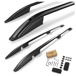 Roof Rails for Peugeot Expert III K0 Standard 2016- Black