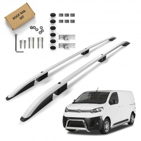 Roof Rails for Citroen Dispatch III K0 Standard 2016- Silver