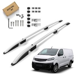 Roof Rails for Opel Vivaro C K0 Standard 2019- Silver