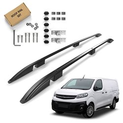 Roof Rails for Opel Vivaro C K0 Standard 2019- Black