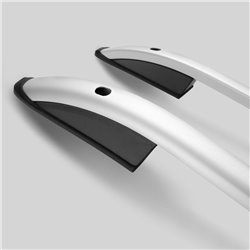 Roof Rails for Citroen Nemo (A | 225L) 2008-2015 Silver