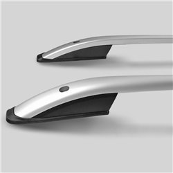 Roof Rails for Citroen Nemo (A | 225L) 2008-2015 Silver