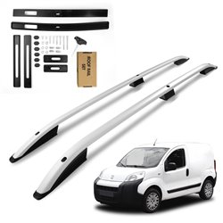 Relingi dachowe do Fiat Fiorino (225) 2008-2018 srebrne