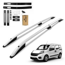 Roof Rails for Fiat Qubo (225) 2008-2019 Silver