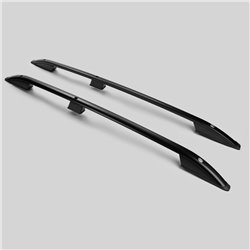 Roof Rails for Fiat Doblo II 263 SHORT SWB 2010-2022 Black