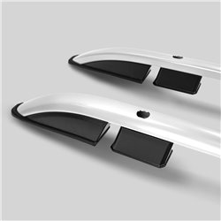 Roof Rails for Fiat Panda III 312/319 Mk4 5D 2012- Silver