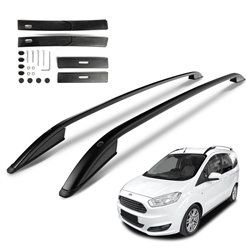 Roof Rails for Ford Tourneo Courier I B460 2014-2023 Black