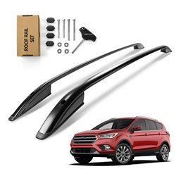 Roof Rails for Ford Kuga II (C520 | DM2) 2012-2018 Black