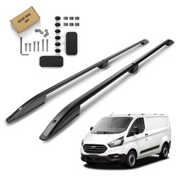 Relingi dachowe Ford Transit Custom I SHORT 2012-2023 czarne