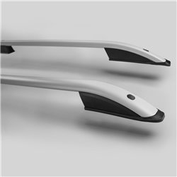 Roof Rails for Ford Transit Custom I LONG 2012-2023 Silver