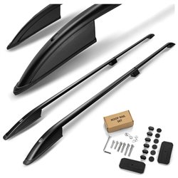 Roof Rails for Ford Transit Custom I LONG 2012-2023 Black