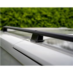 Roof Rails for Ford Transit Custom I LONG 2012-2023 Black