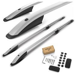 Roof Rails for Ford Tourneo Custom I LONG 2012-2023 Silver