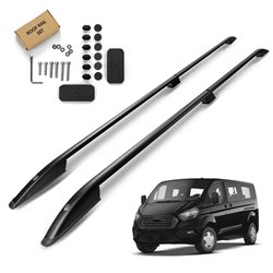 Roof Rails for Ford Tourneo Custom I LONG 2012-2023 Black