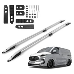 Roof Rails for Ford Transit Custom II SHORT 2023- Silver