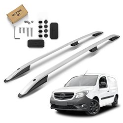 Relingi dachowe Mercedes Citan W415 LONG 2012-2021 srebrne