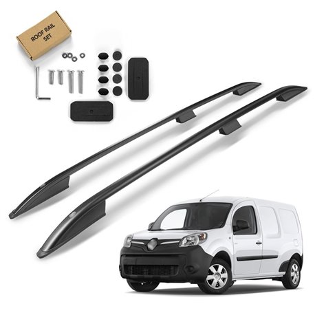 Relingi dachowe Renault Kangoo X61 Standard 2008-2022 czarne