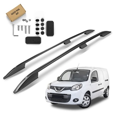 Roof Rails for Nissan NV250 W X61 SHORT 2019-2022 Black