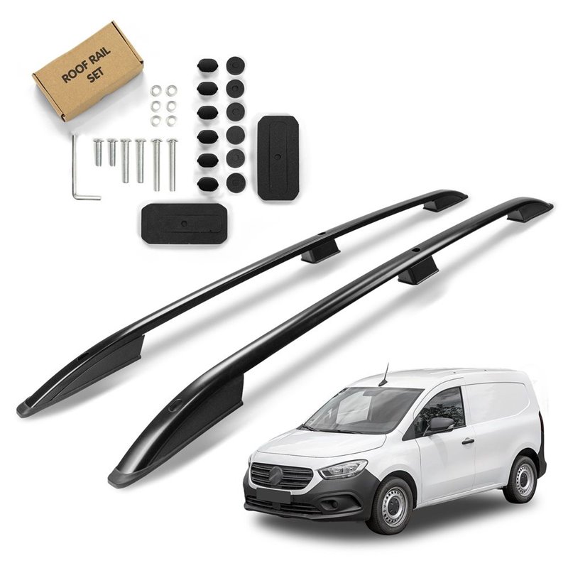 Roof Rails for Mercedes Citan II W420 SHORT 2021- Black