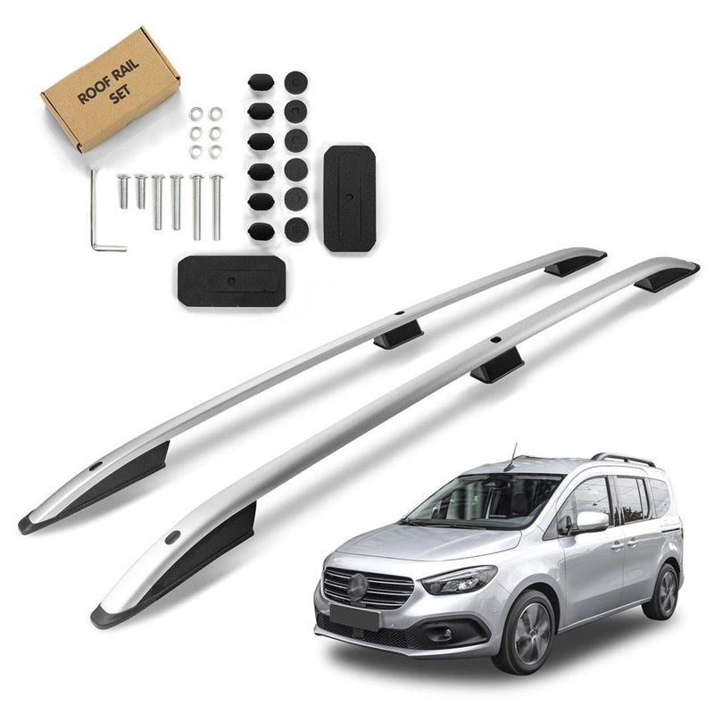 Roof Rails for Mercedes EQT (W420) 2023- Silver